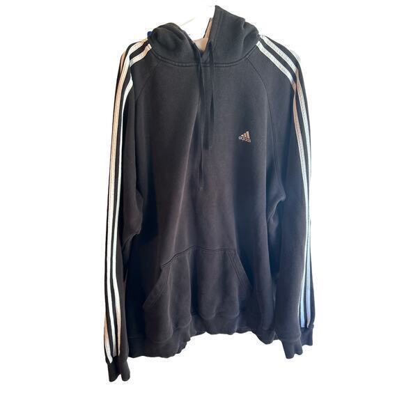 Black Adidas Hoodfie full zip size 2xl‎ - Picture 1 of 5